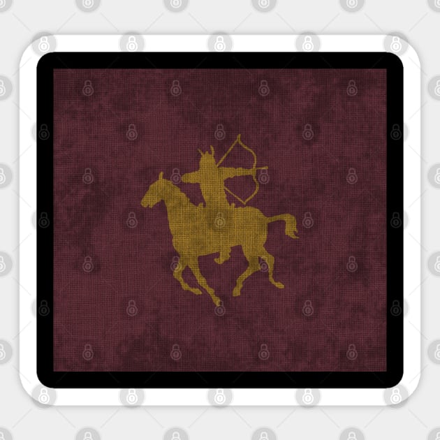 Mount&Blade Tapestry 11 - Khergit Khanate Sticker by Cleobule